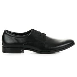 Chaussures en cuir LUCCA noir