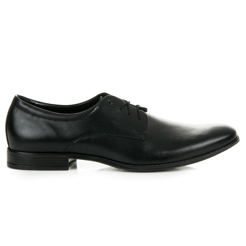 Chaussures en cuir LUCCA le noir