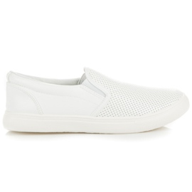 Slipons Ajourés blanc