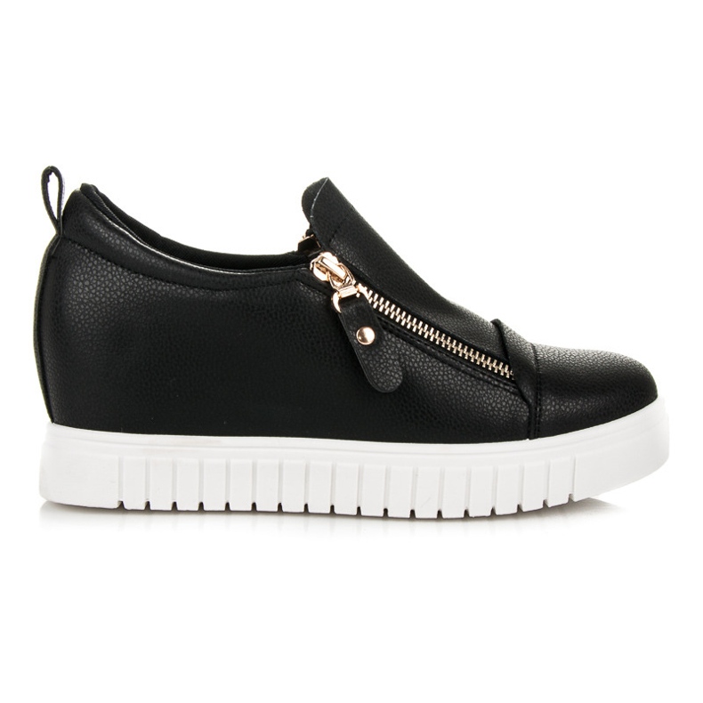 Espadrilles de coin le noir