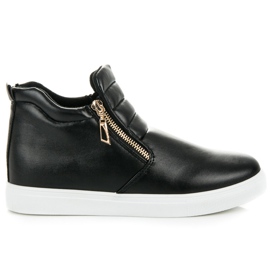 Baskets femme le noir