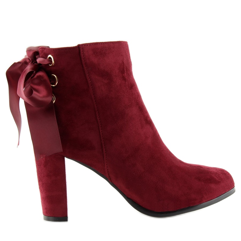 Bottines sur la poste bordeaux A852 vin rouge Bottines sur la poste bordeaux A852 vin rouge