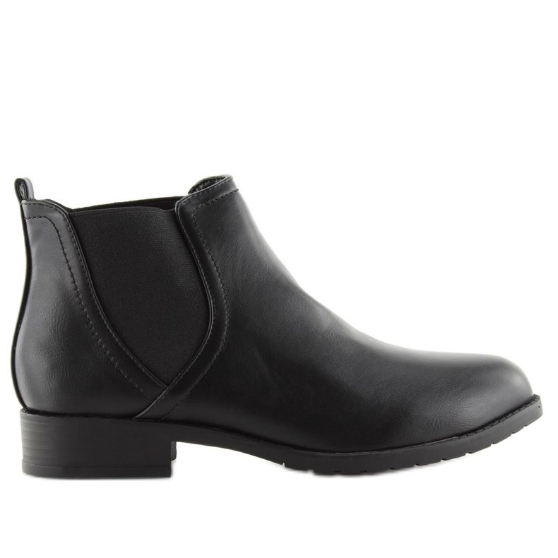 Bottines Chelsea noires pour femme C-13 noir le noir
