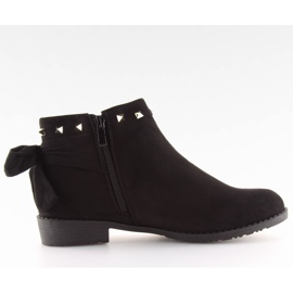 Bottes Jodhpur à crampons noir LL-168 noir le noir