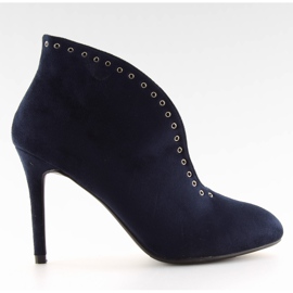 Talons hauts bleu marine 1660-251 bleu