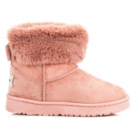 Bella Paris Bottes de neige avec un arc rose Bella Paris Bottes de neige avec un arc rose