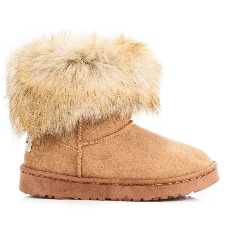 Bella Paris Chameau Mukluki brun