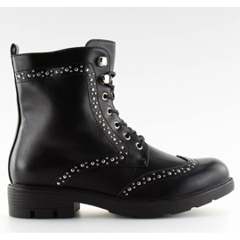 Noir S92 Travailleurs noirs avec clous