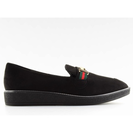 Noir Mocassins femme S0-204 noir