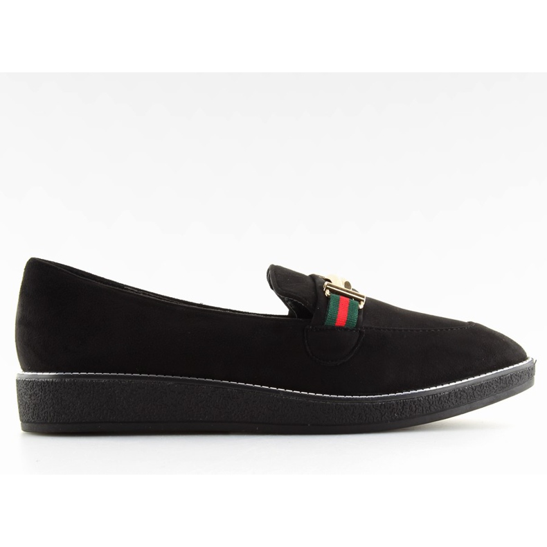 Noir Mocassins femme S0-204 noir le noir