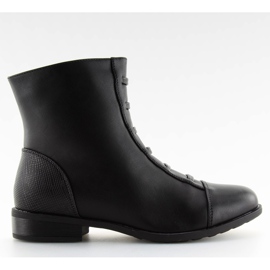 Bottes femme isolées noires F7091-1BLACK le noir