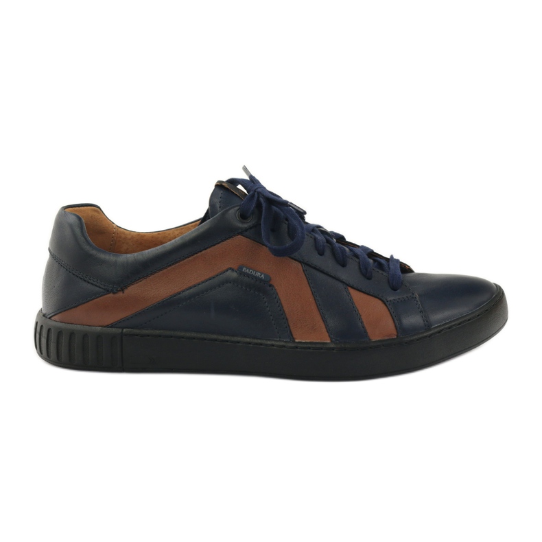 Badura 3387 chaussures de sport bleu marine brun