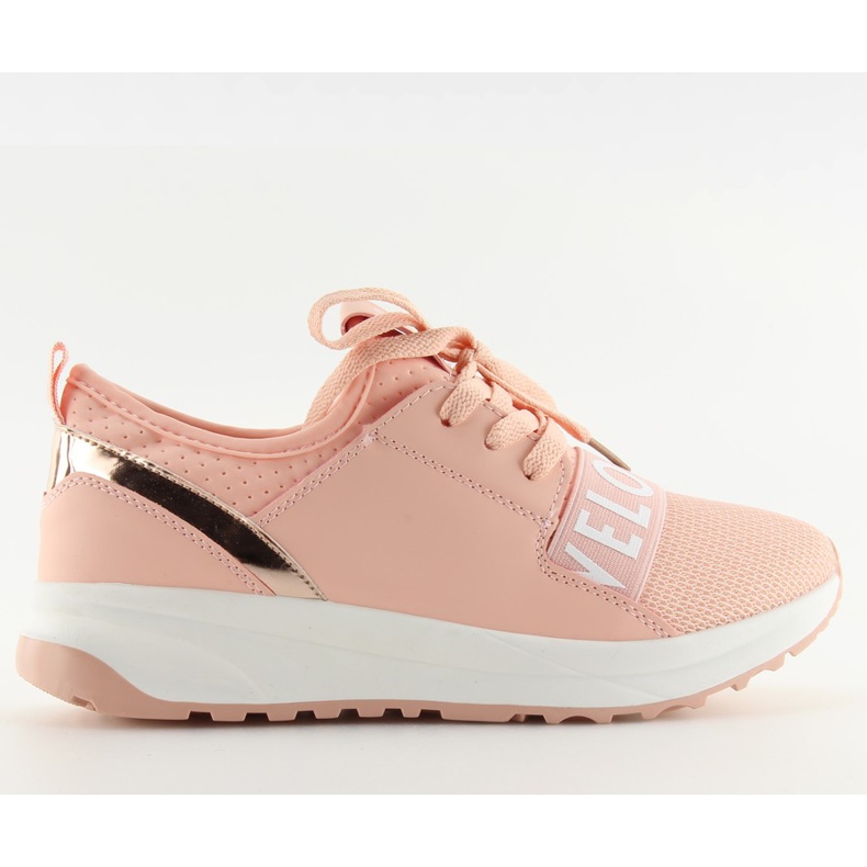 Chaussures de sport femme rose NB155P Rose jaune