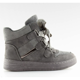 Baskets à Talons Gris AB-15 Gris