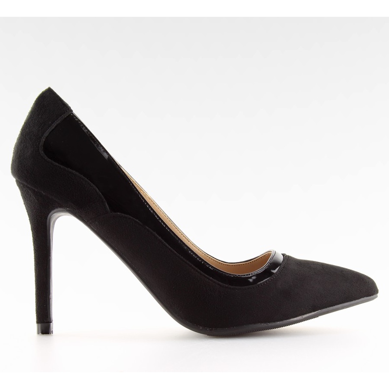 Talons hauts pour femmes noirs 1522-133 Noir le noir