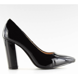 Noir Escarpins talons hauts noir FM4096 Noir le noir