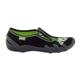 Befado chaussures pour enfants 290y162 vert le noir Befado chaussures pour enfants 290y162 vert le noir