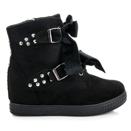 Baskets à nœuds noir