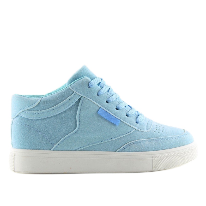 Baskets femme en daim bleu NB171P Bleu Baskets femme en daim bleu NB171P Bleu