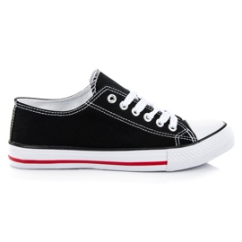Baskets mckeylor noires blanc