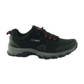 American Club Chaussures de sport softshell femme American 1775 noir rouge