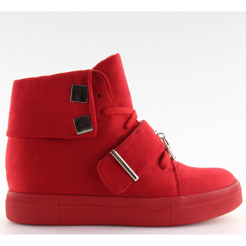 Baskets femme rouges NC158 Rouge