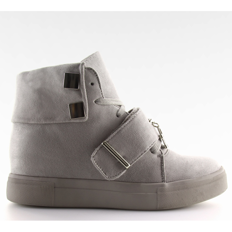 Baskets grises pour femmes NC158 Gris Baskets grises pour femmes NC158 Gris