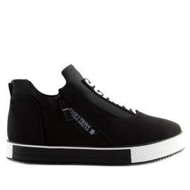 Baskets compensées noires NB168 noir le noir