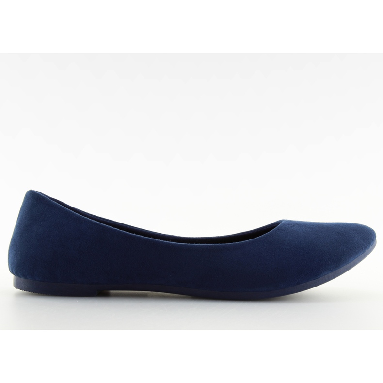 Ballerines femme soft bleu marine