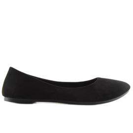 Ballerines souples noires pour femme le noir