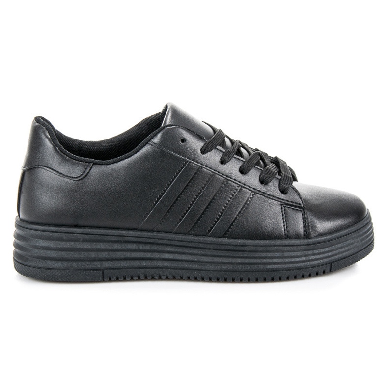 Baskets de sport noires le noir