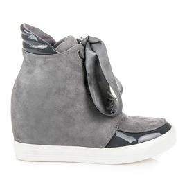 Forever Folie Baskets avec un ruban gris Forever Folie Baskets avec un ruban gris