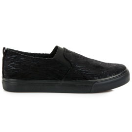 Sweet Shoes Slipons Avec Motif le noir Sweet Shoes Slipons Avec Motif le noir