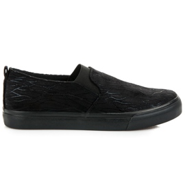 Sweet Shoes Slipons Avec Motif le noir