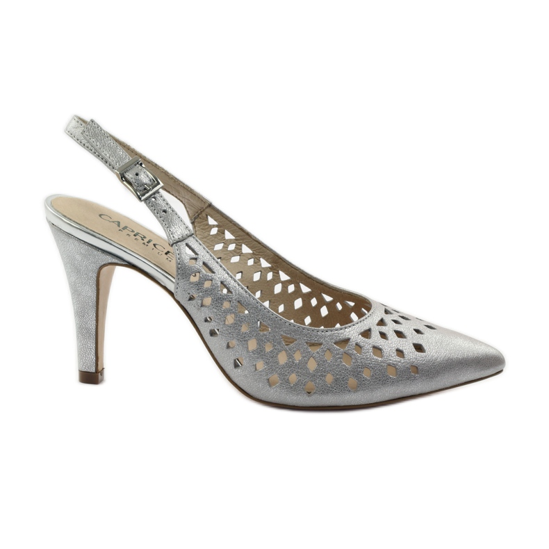 Caprice escarpins chaussures femme 29612 gris