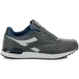 Ax Boxing Chaussures en dentelle grises Ax Boxing Chaussures en dentelle grises