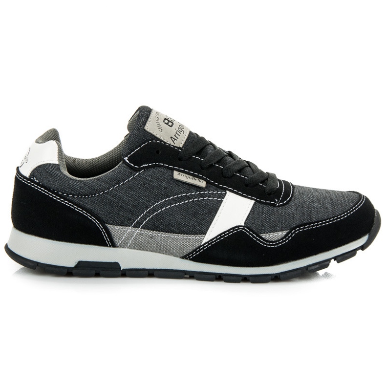 Arrigo Bello Chaussures de sport pour hommes le noir