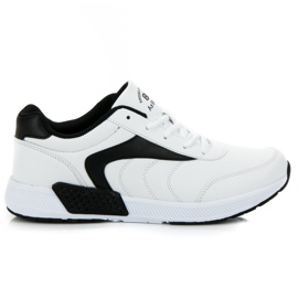 Ax Boxing Chaussures pour hommes attachées blanc