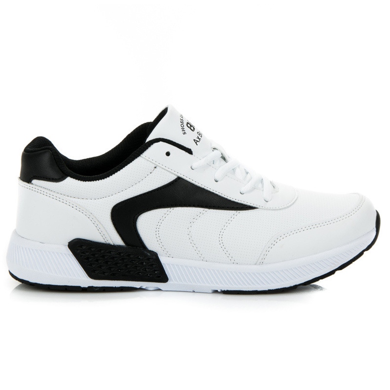 Ax Boxing Chaussures pour hommes attachées blanche