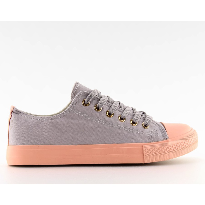 Sneakers pour femme gris-rose GRAY / PINK