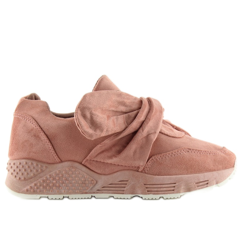 Chaussures Sport Daim Rose 06