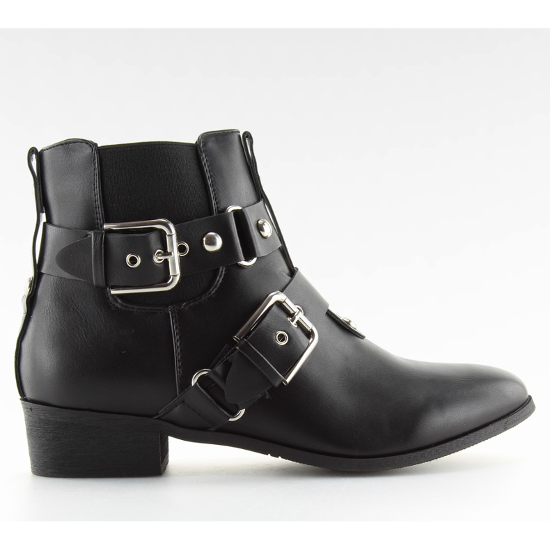 Bottines Femme Jodhpur Noir 688-16 le noir