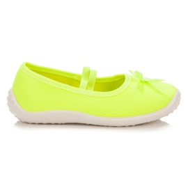 Reweks Chaussons aigue-marine fluo vert