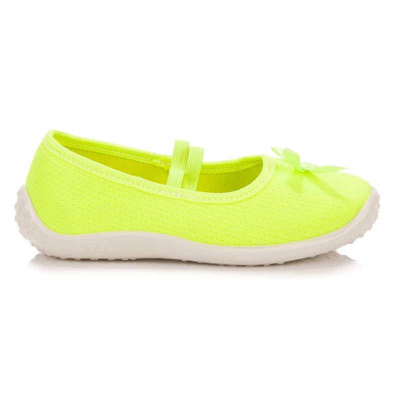 Reweks Chaussons aigue-marine fluo vert