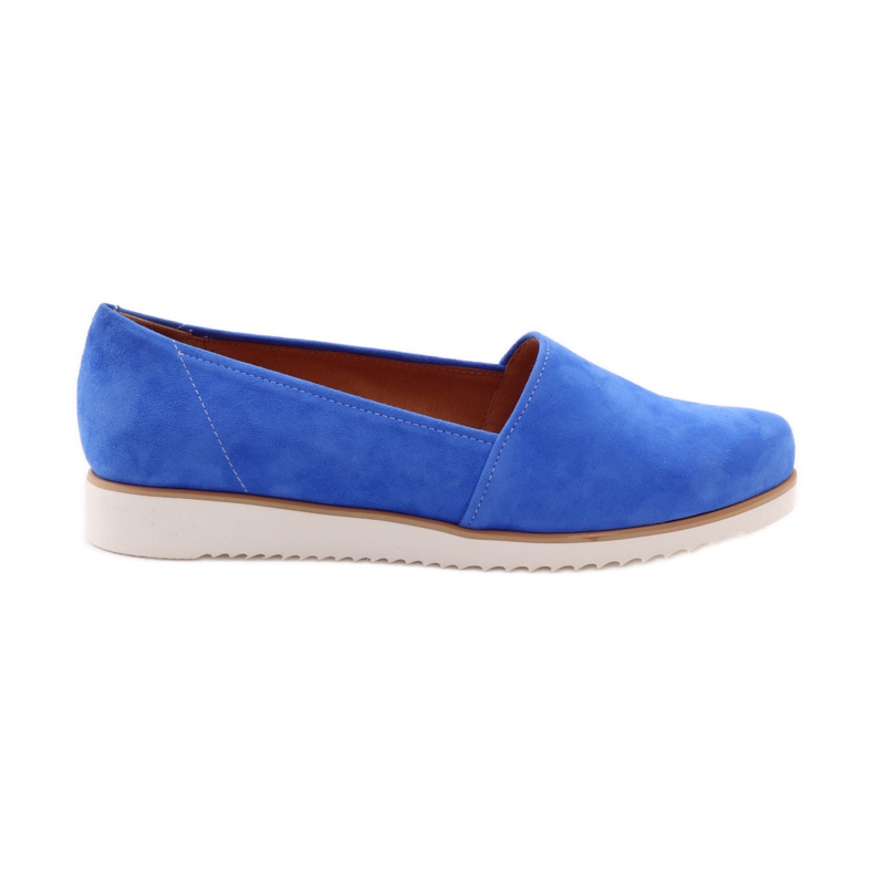 Badura Chaussures en cuir des femmes bleues