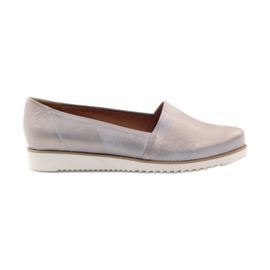 Chaussures femme Badura beige et or d'or