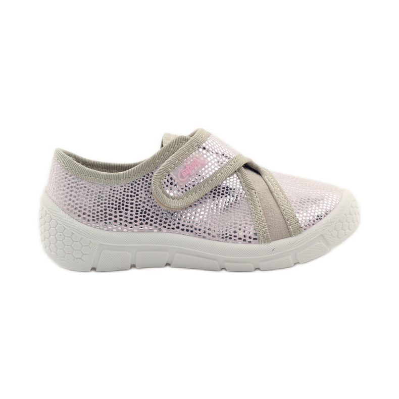 Chaussons Bas Léger Semelle Intérieure SOFT-B Befado rose gris brun