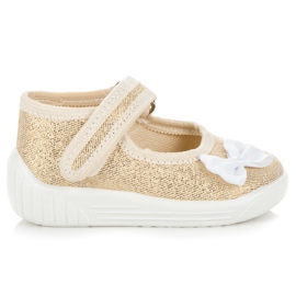 Reweks Chaussures dorées à l'arc d'or Reweks Chaussures dorées à l'arc d'or