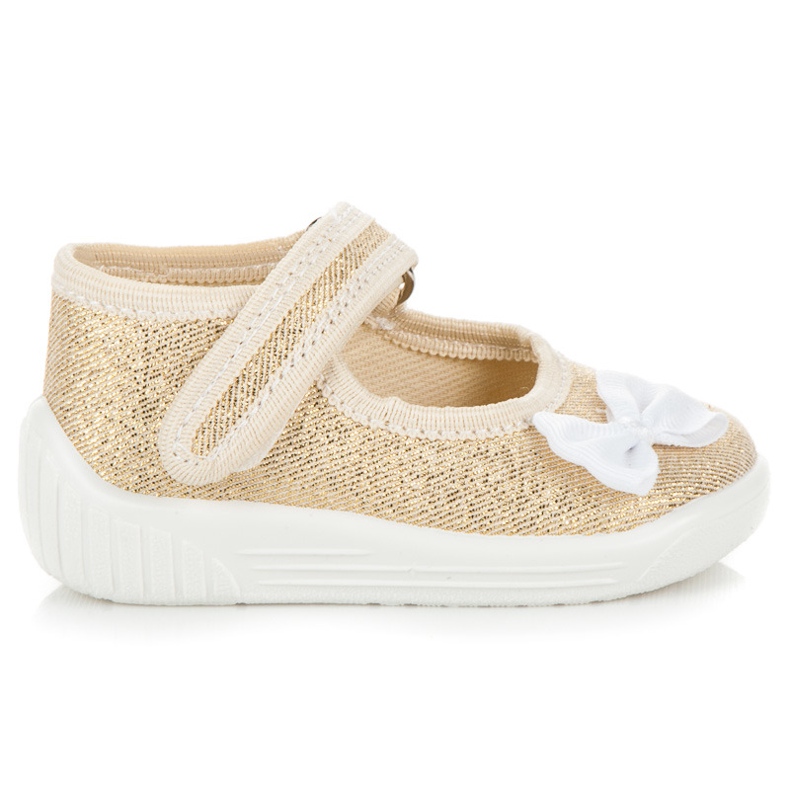 Reweks Chaussures dorées à l'arc d'or