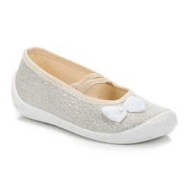 Reweks Pantoufles En Argent Avec Une Gomme gris
